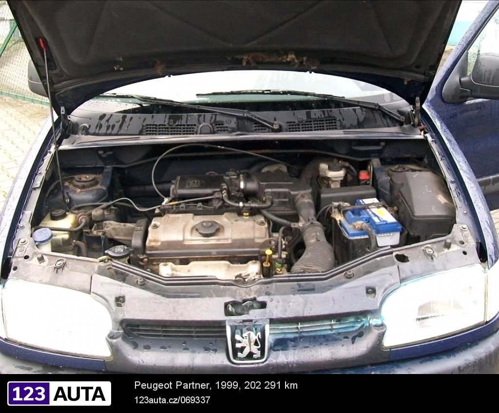 Peugeot Partner, 1999 - pohled č. 7