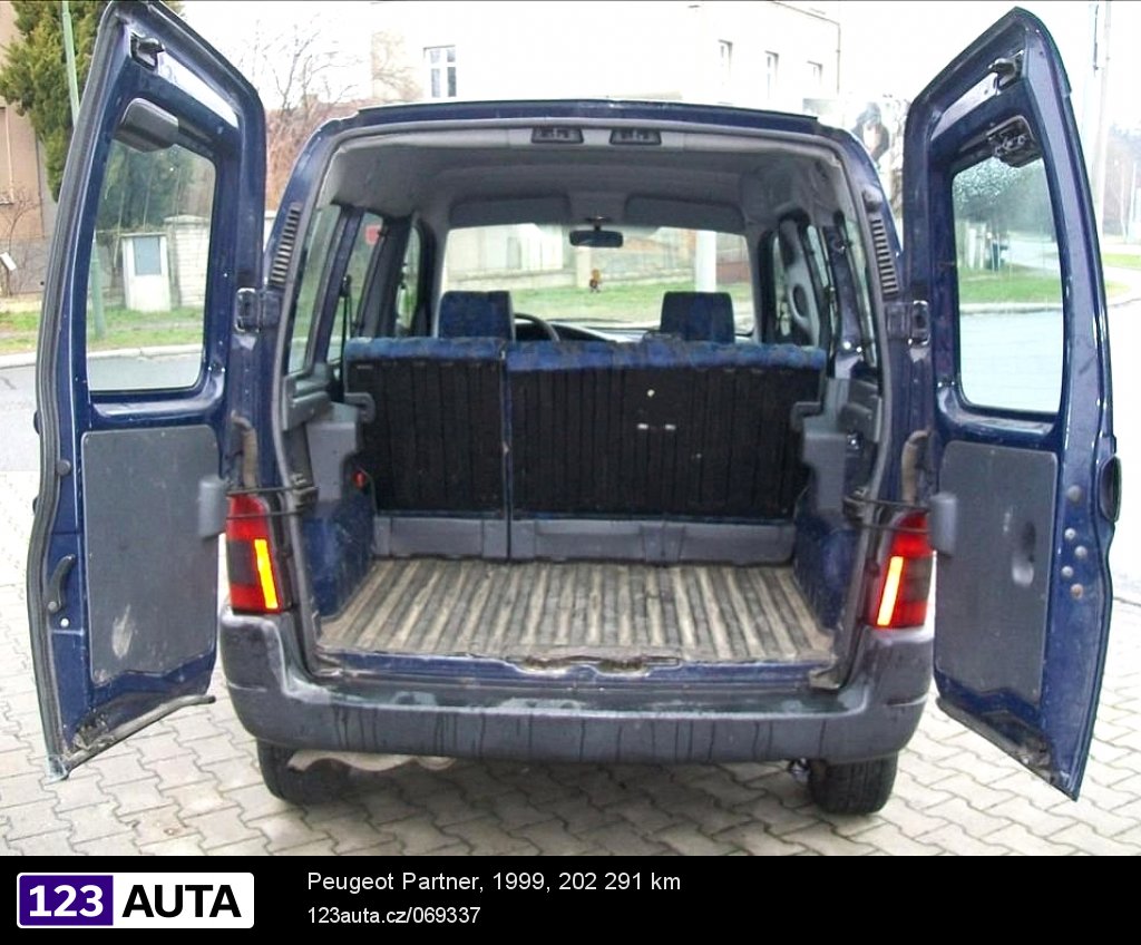 Peugeot Partner, 1999 - pohled č. 8