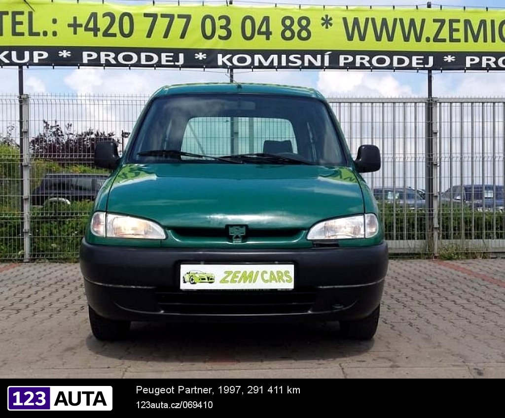 Peugeot Partner, 1997 - pohled č. 2