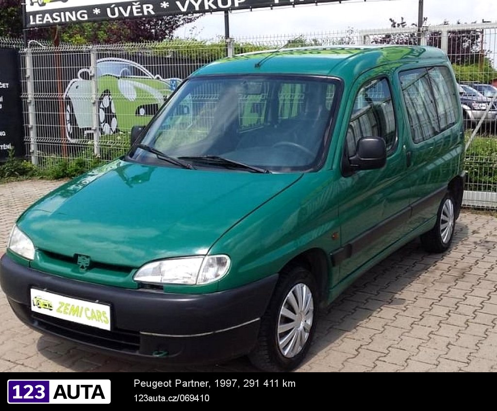 Peugeot Partner, 1997 - pohled č. 3
