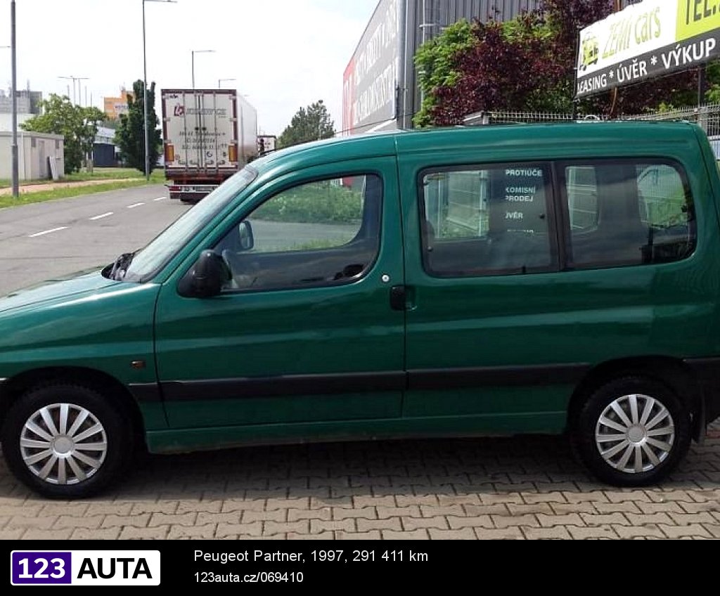 Peugeot Partner, 1997 - pohled č. 4