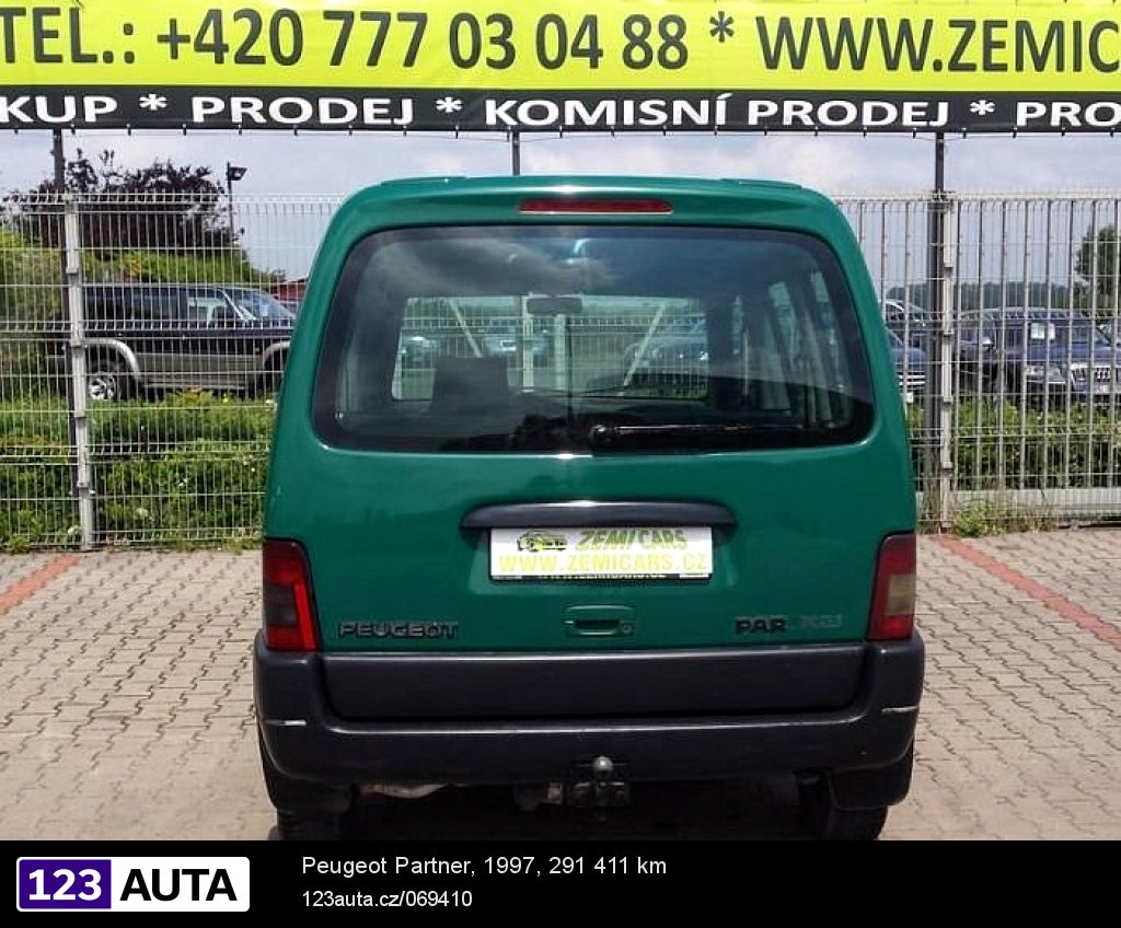 Peugeot Partner, 1997 - pohled č. 5