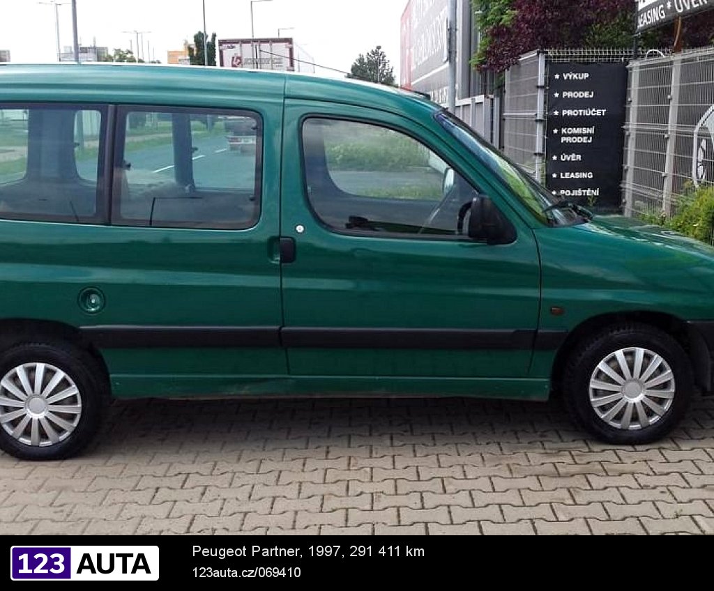 Peugeot Partner, 1997 - pohled č. 7