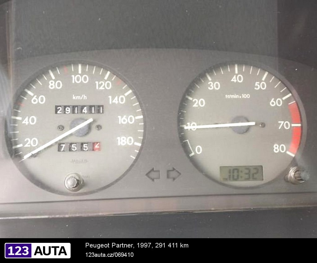 Peugeot Partner, 1997 - pohled č. 9