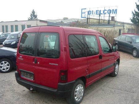 Peugeot Partner, 2003 - pohled č. 6