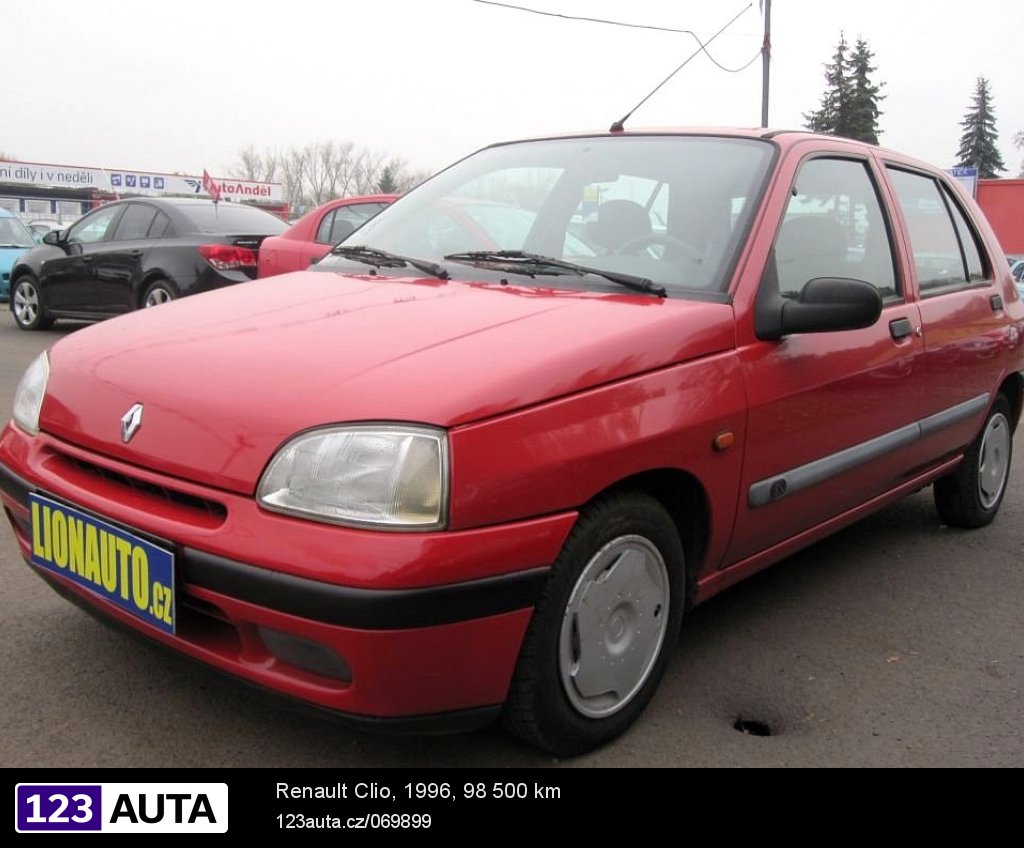 Renault Clio, 1996 - pohled č. 1