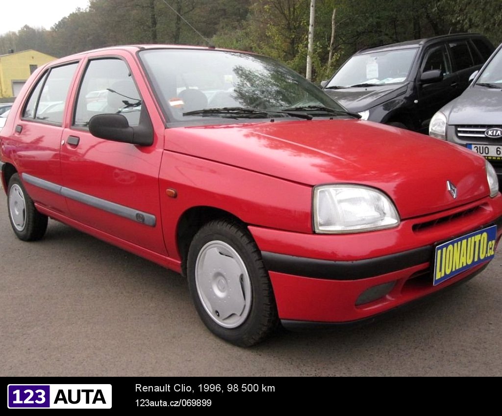 Renault Clio, 1996 - pohled č. 3