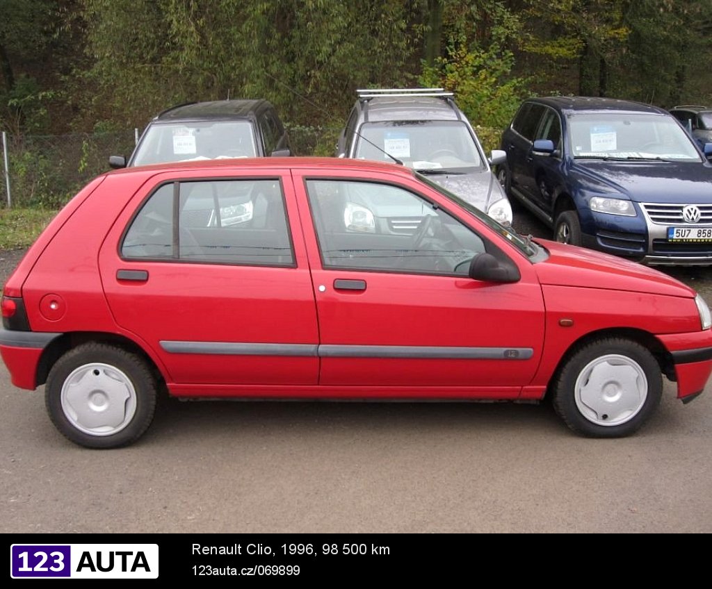 Renault Clio, 1996 - pohled č. 4