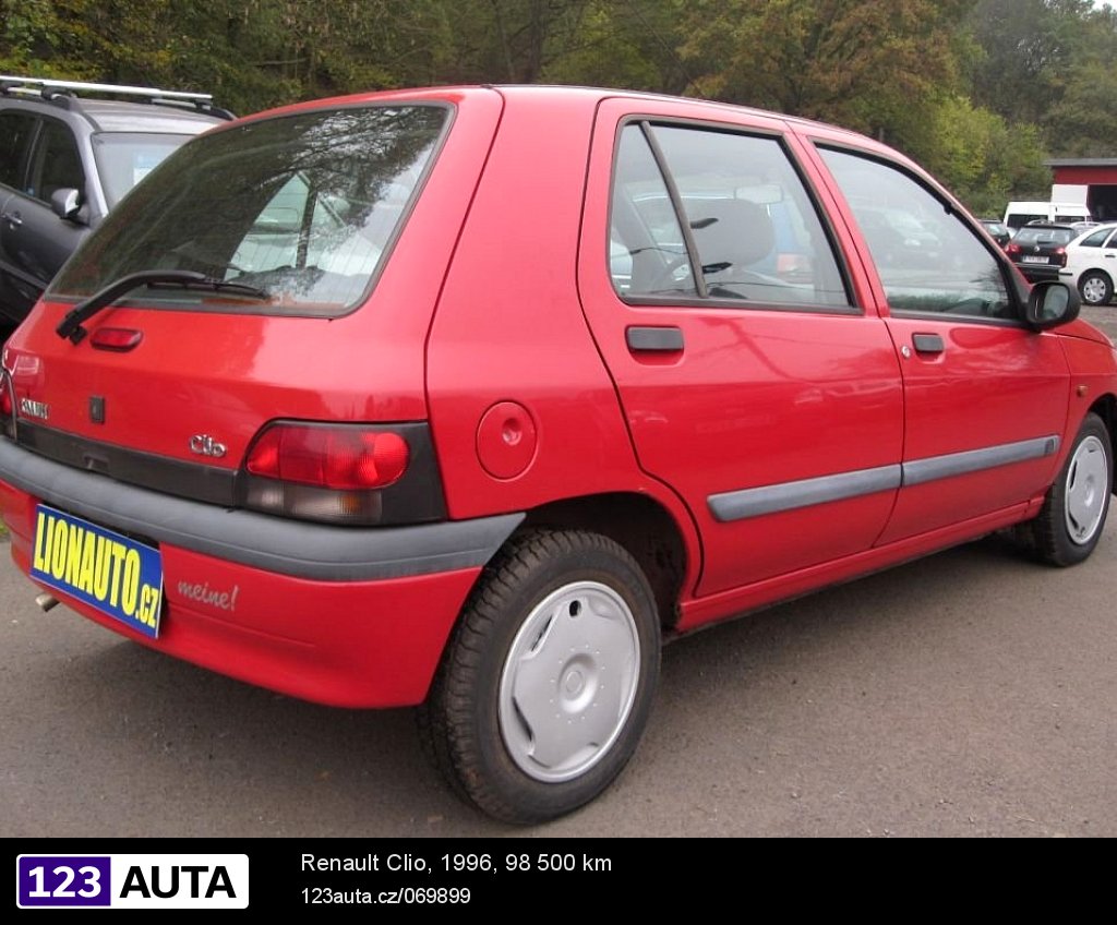 Renault Clio, 1996 - pohled č. 5