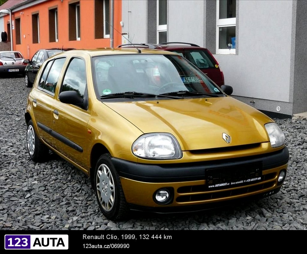 Renault Clio, 1999 - celkový pohled