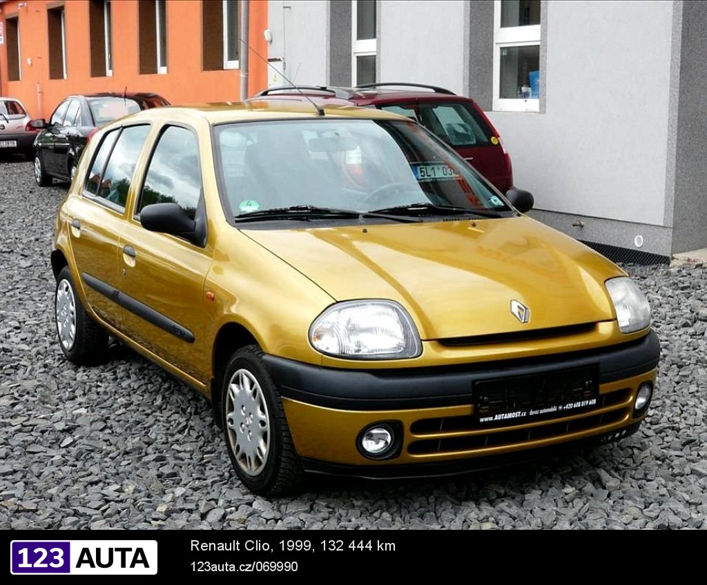 Renault Clio, 1999 - pohled č. 3
