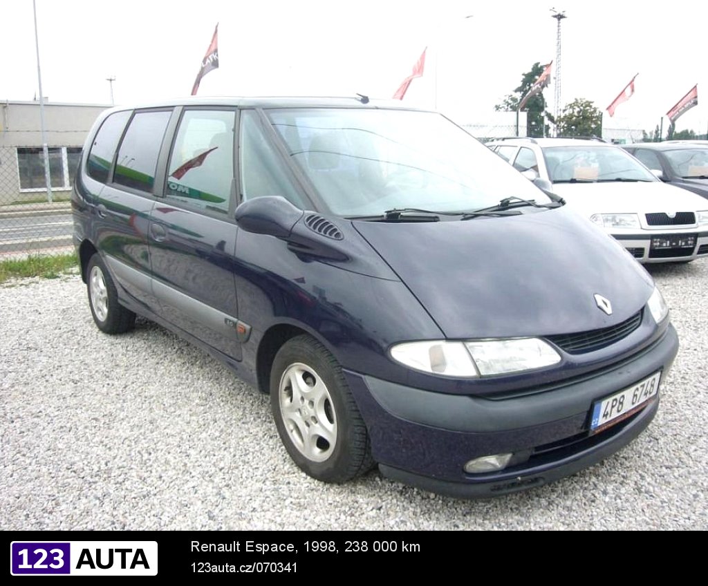 Renault Espace, 1998 - celkový pohled