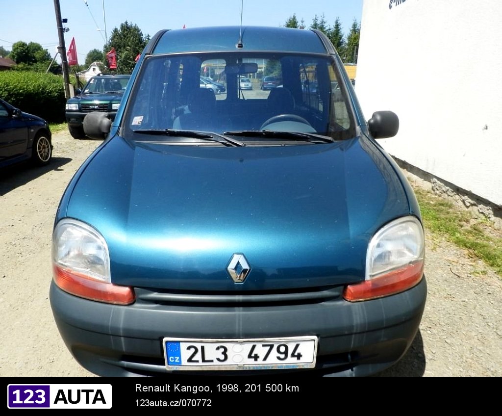 Renault Kangoo, 1998 - pohled č. 2