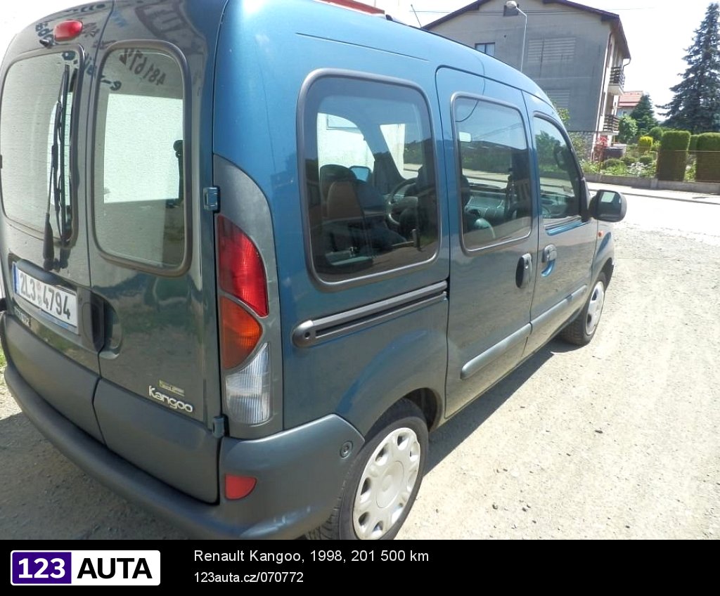 Renault Kangoo, 1998 - pohled č. 4