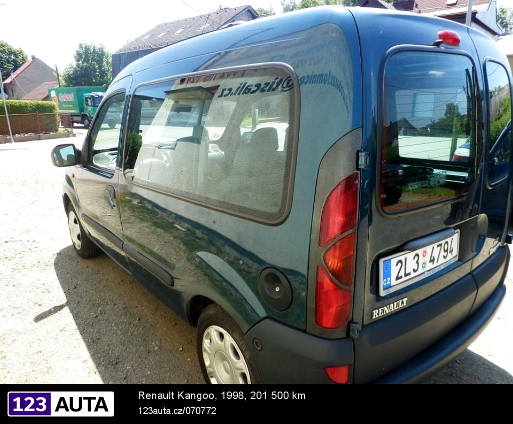 Renault Kangoo, 1998 - pohled č. 5