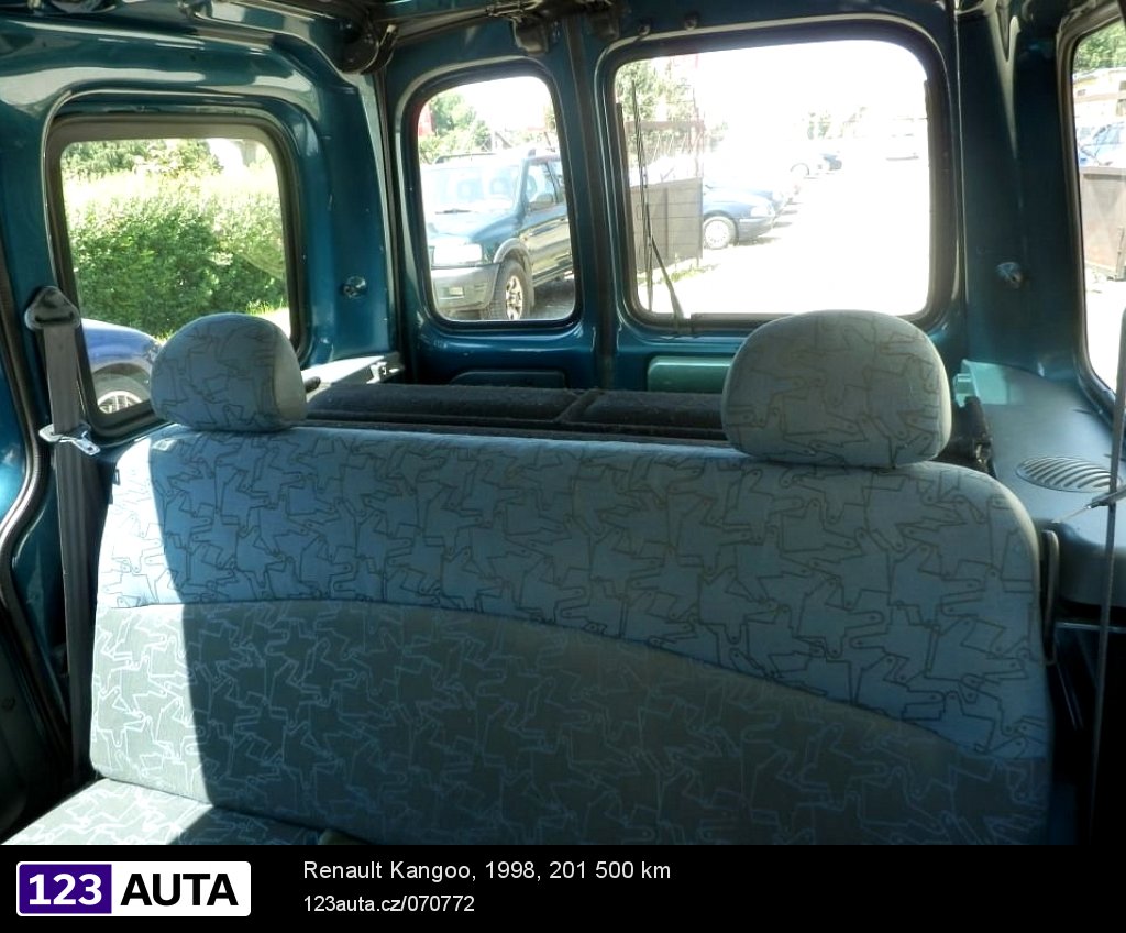 Renault Kangoo, 1998 - pohled č. 8