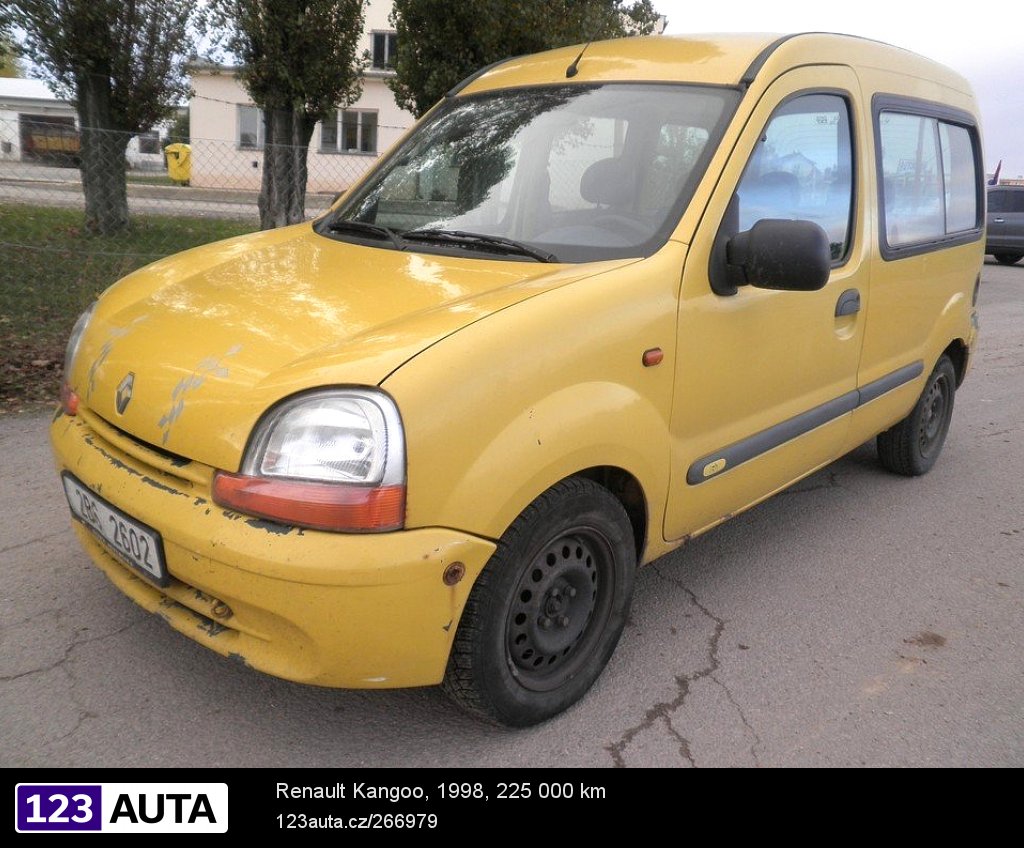 Renault Kangoo, 1998 - pohled č. 1
