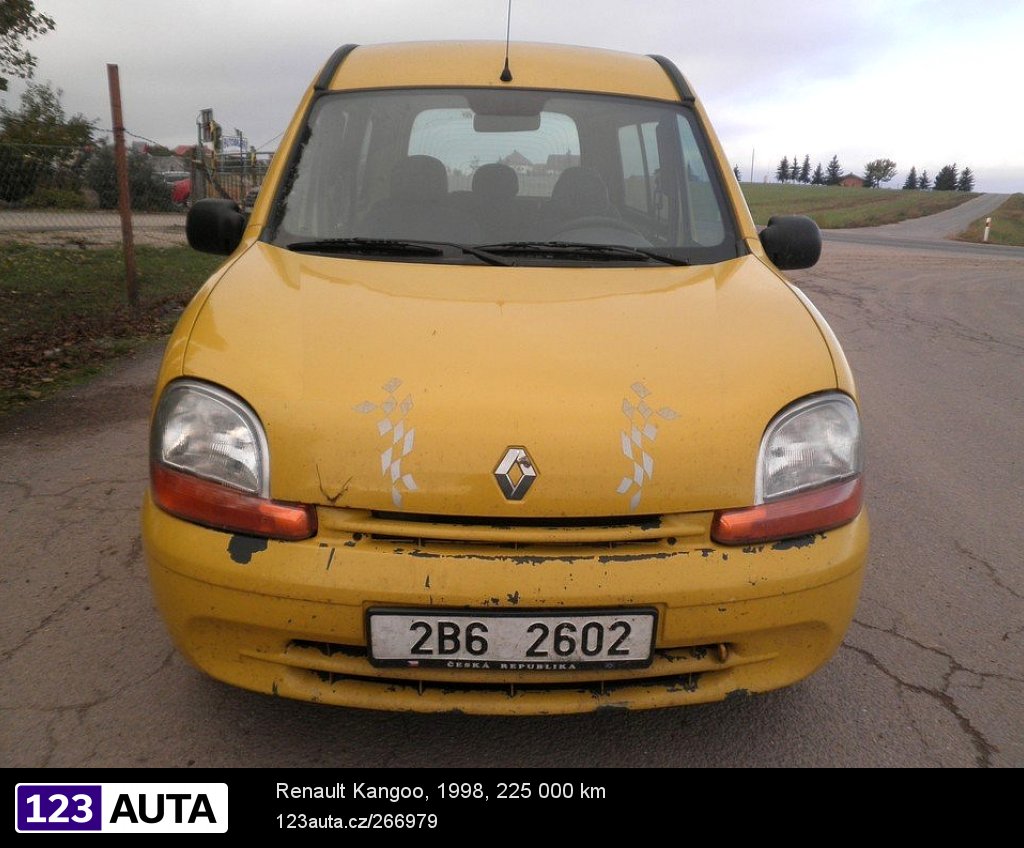 Renault Kangoo, 1998 - pohled č. 3