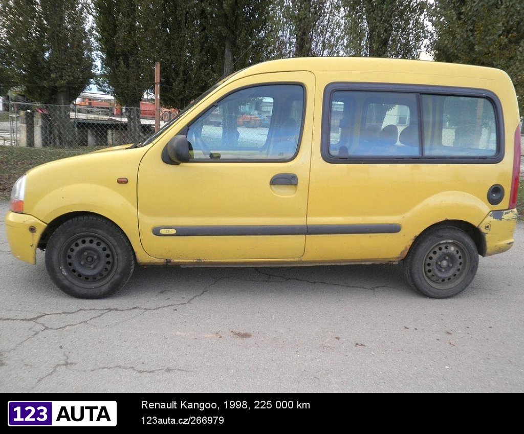 Renault Kangoo, 1998 - pohled č. 4
