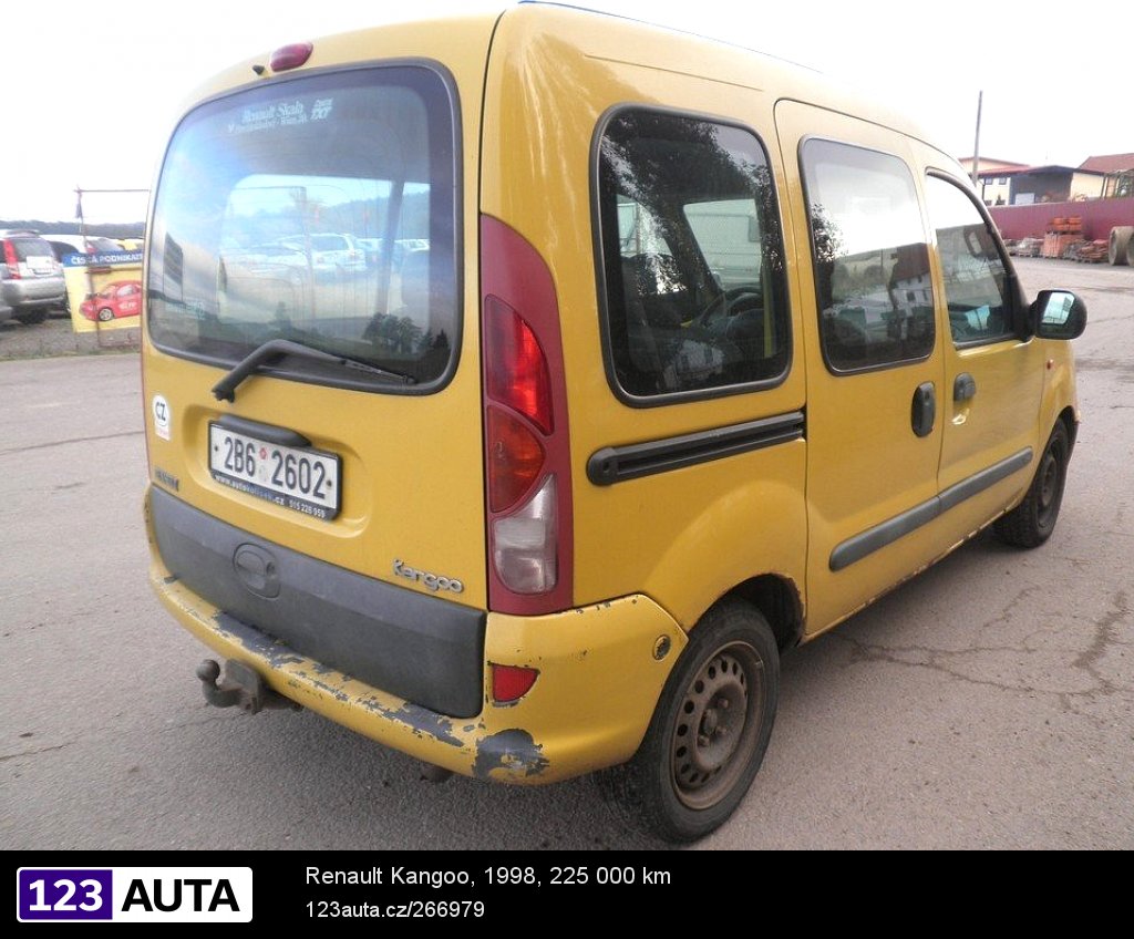 Renault Kangoo, 1998 - pohled č. 6