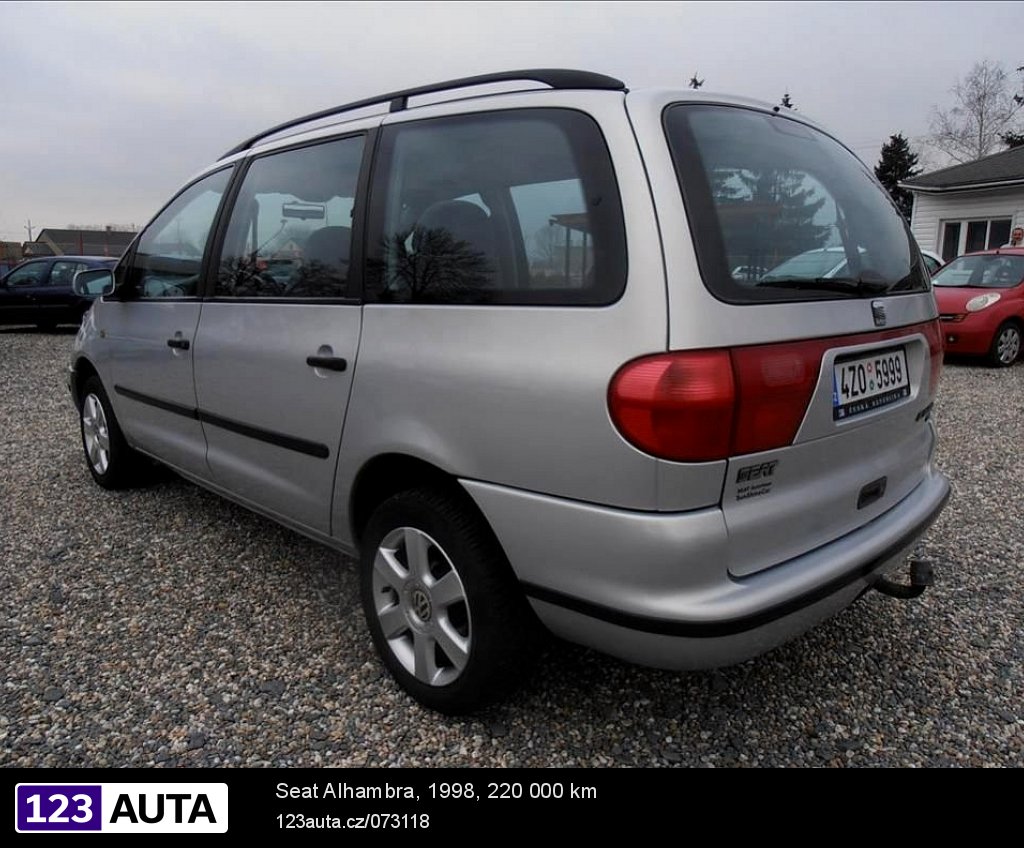 Seat Alhambra, 1998 - pohled č. 2