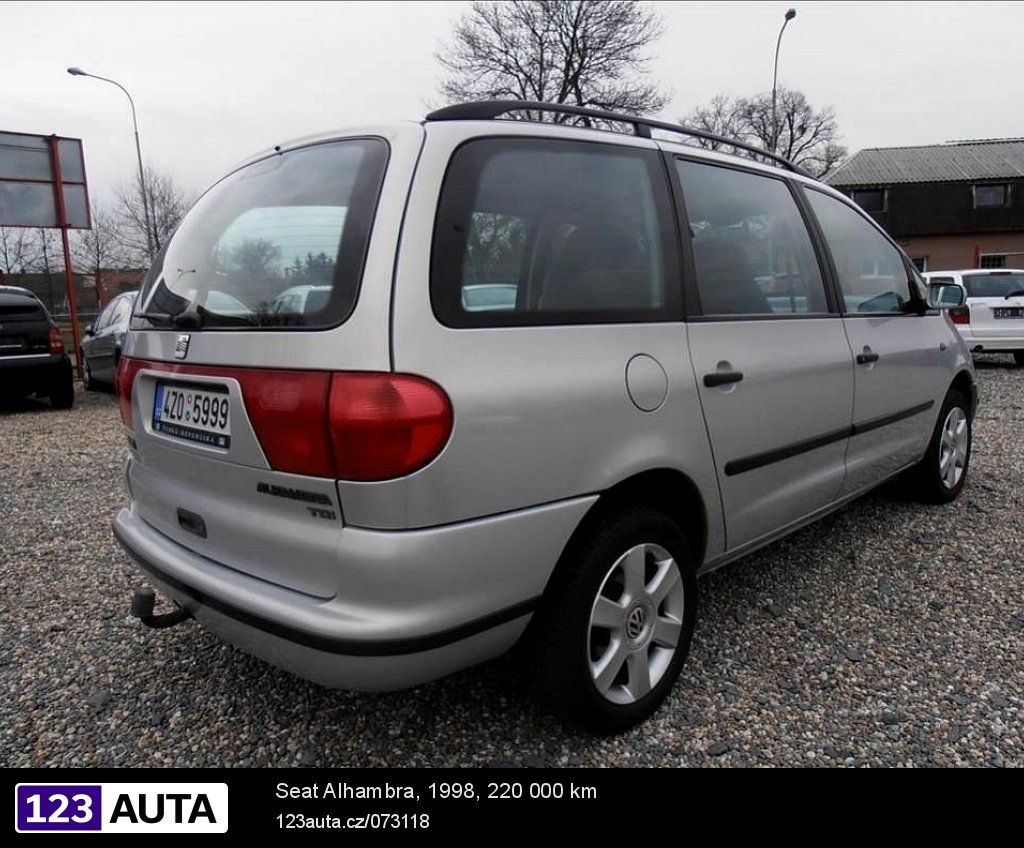 Seat Alhambra, 1998 - pohled č. 4