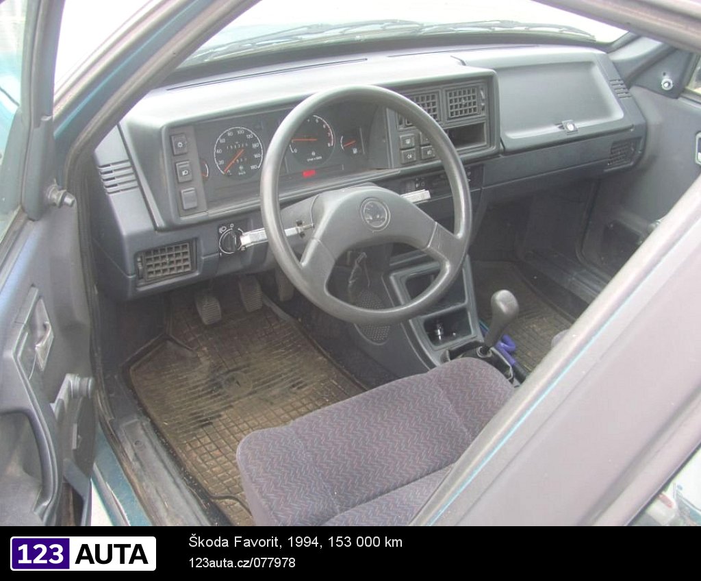 Škoda Favorit, 1994 - pohled č. 8