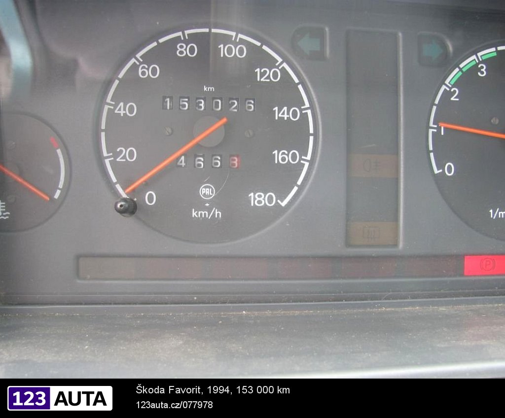 Škoda Favorit, 1994 - pohled č. 9