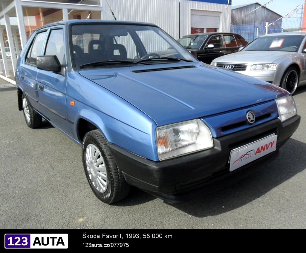 Škoda Favorit, 1993 - pohled č. 1