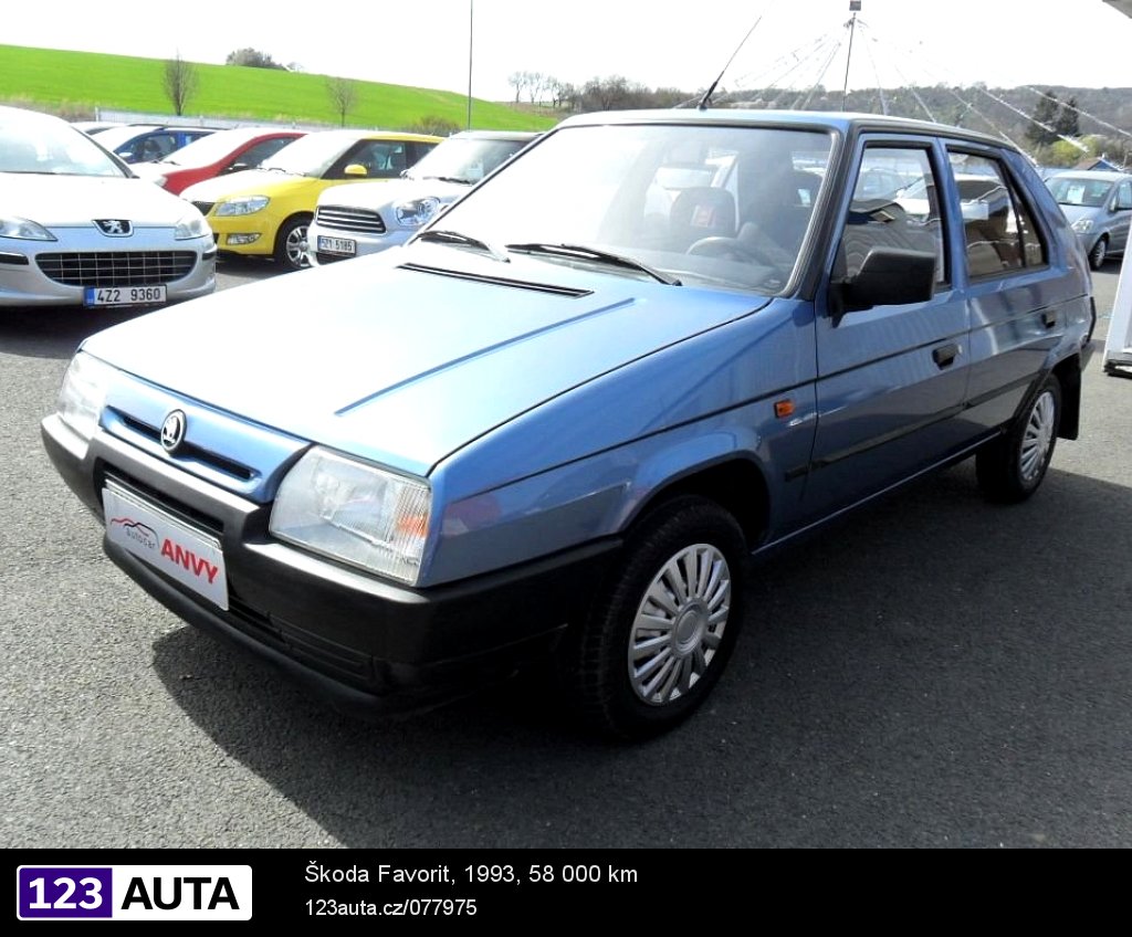 Škoda Favorit, 1993 - pohled č. 3