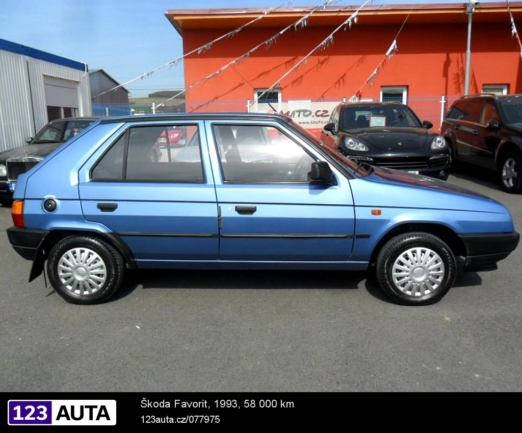 Škoda Favorit, 1993 - pohled č. 7