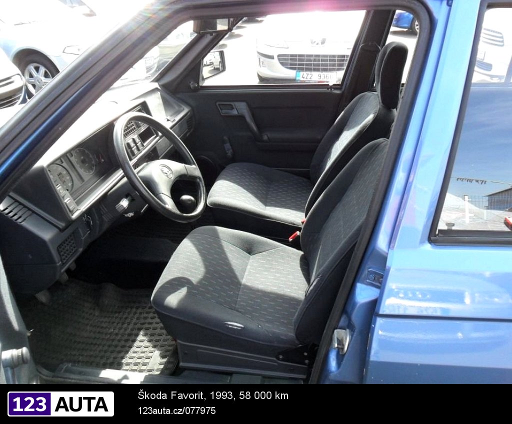 Škoda Favorit, 1993 - pohled č. 8