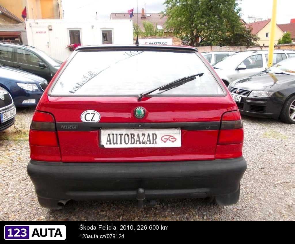 Škoda Felicia, 2010 - pohled č. 6