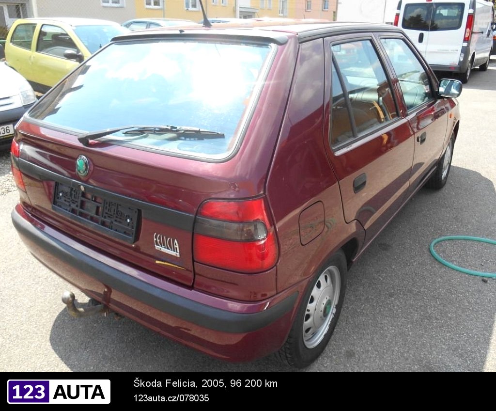 Škoda Felicia, 2005 - pohled č. 3