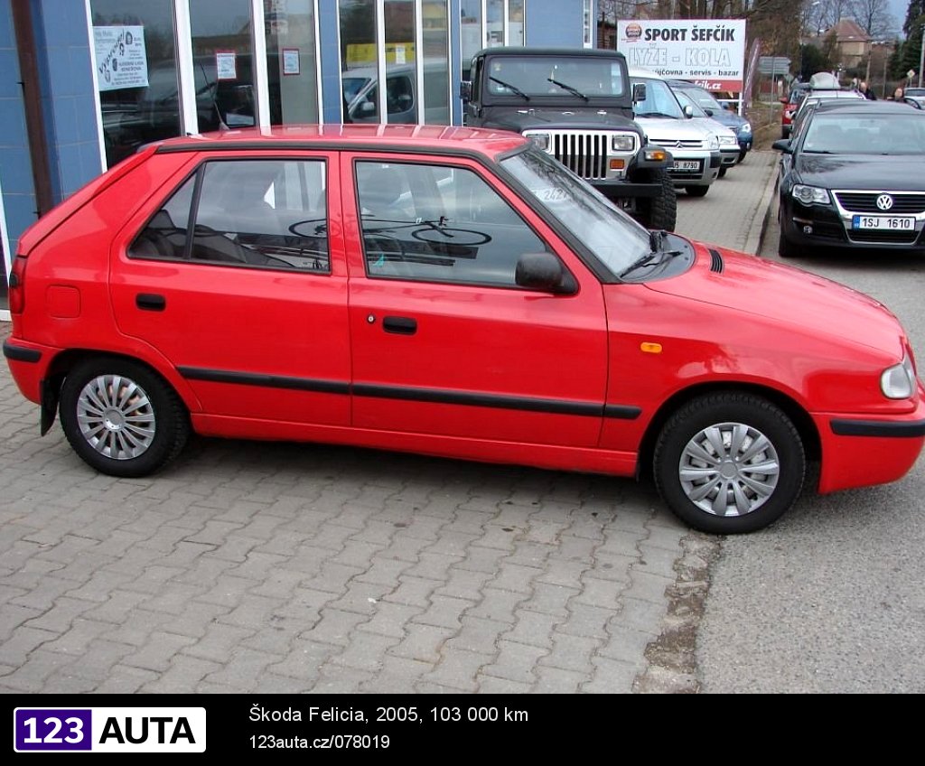 Škoda Felicia, 2005 - pohled č. 3