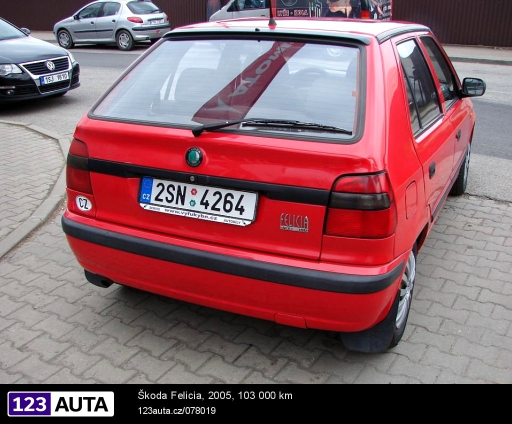 Škoda Felicia, 2005 - pohled č. 4