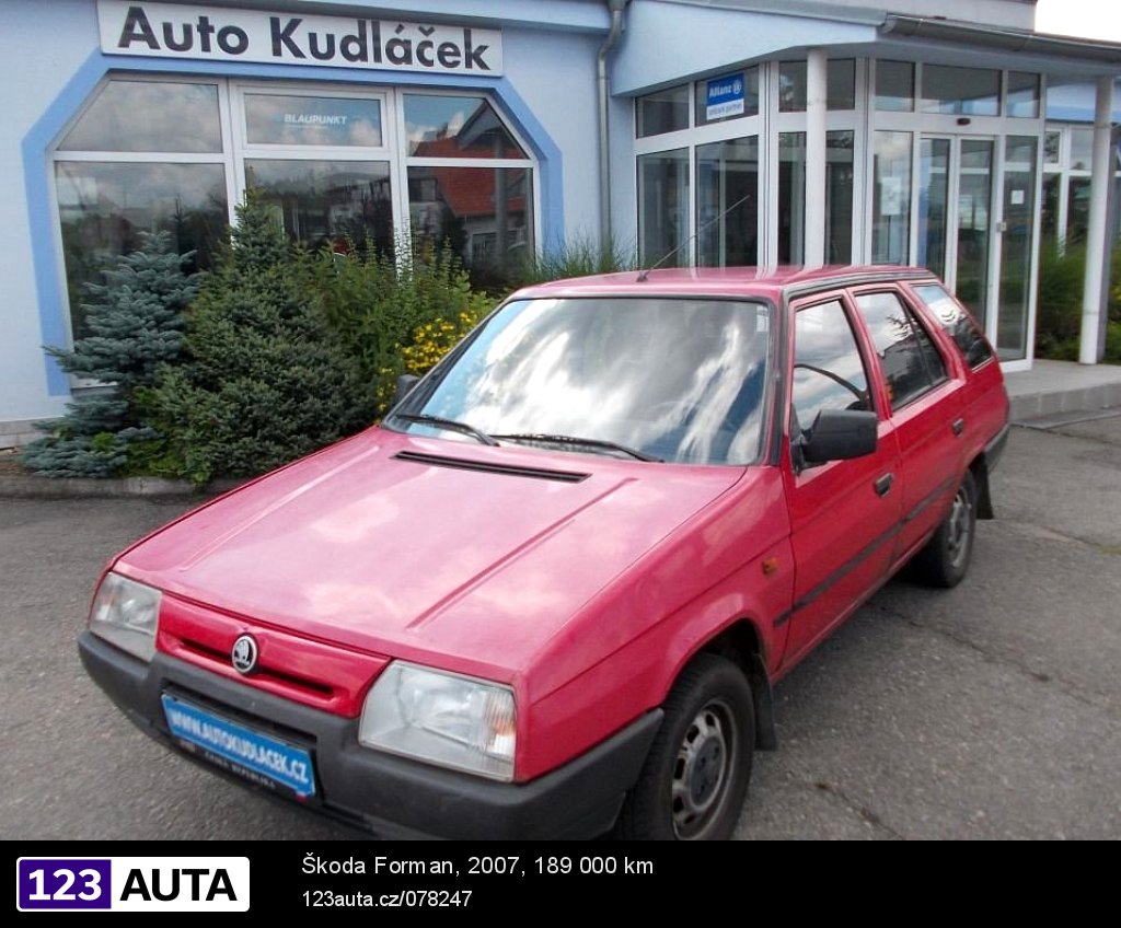 Škoda Forman, 2007 - celkový pohled