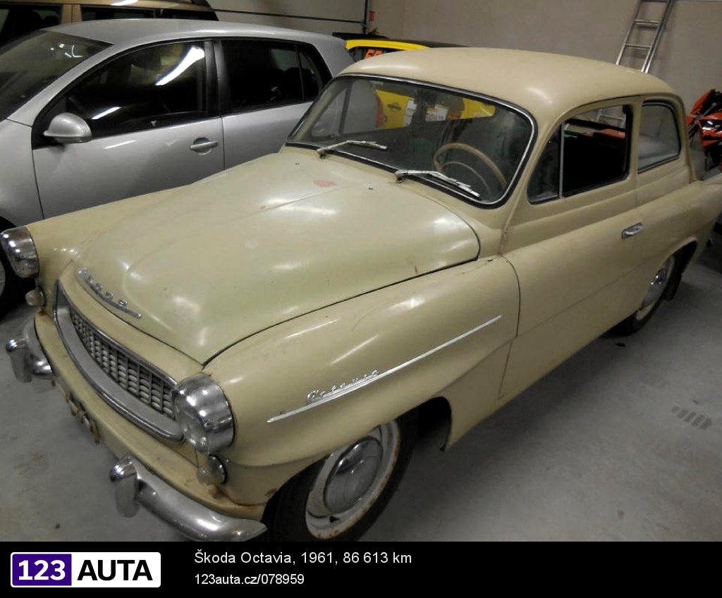 Škoda Octavia, 1961 - pohled č. 4