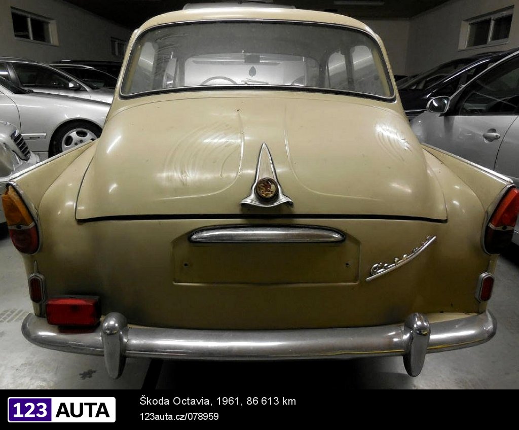 Škoda Octavia, 1961 - pohled č. 7