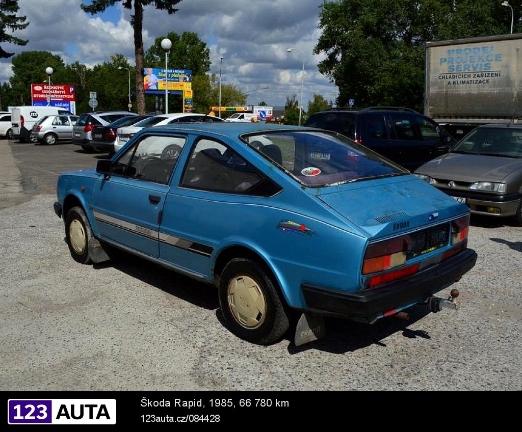 Škoda Rapid, 1985 - pohled č. 3