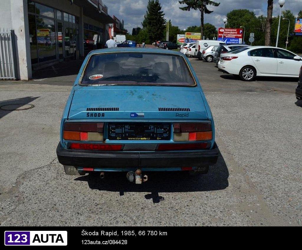 Škoda Rapid, 1985 - pohled č. 4