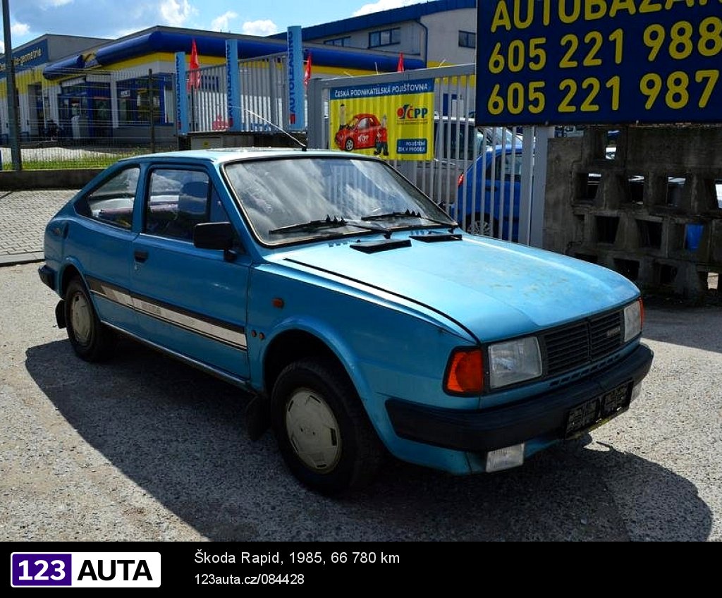 Škoda Rapid, 1985 - pohled č. 7