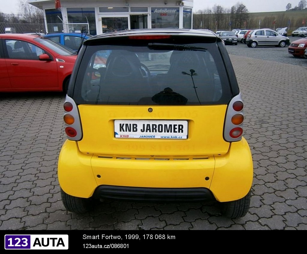 Smart Fortwo, 1999 - pohled č. 3