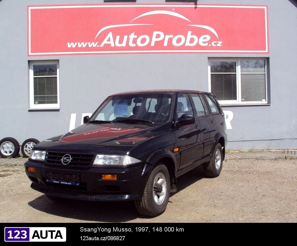 SsangYong Musso, 1997 - celkový pohled