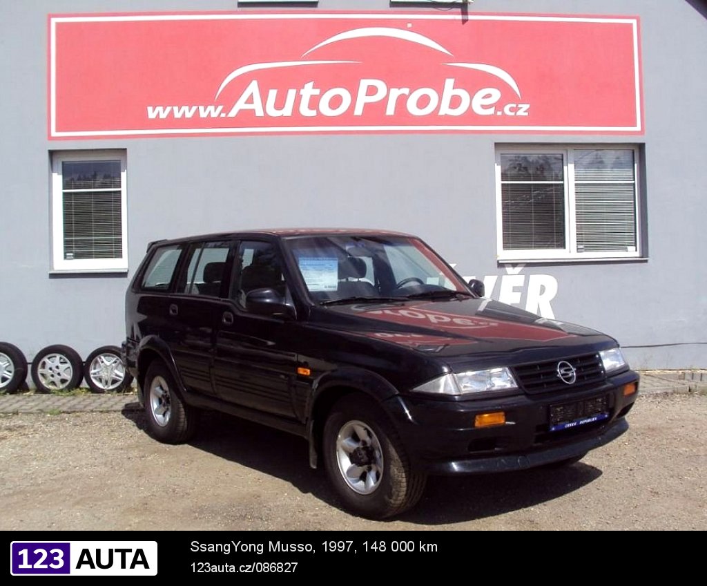 SsangYong Musso, 1997 - pohled č. 2