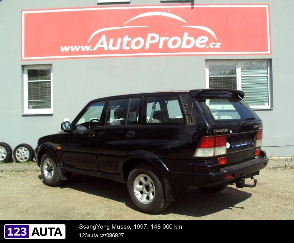 SsangYong Musso, 1997 - pohled č. 3