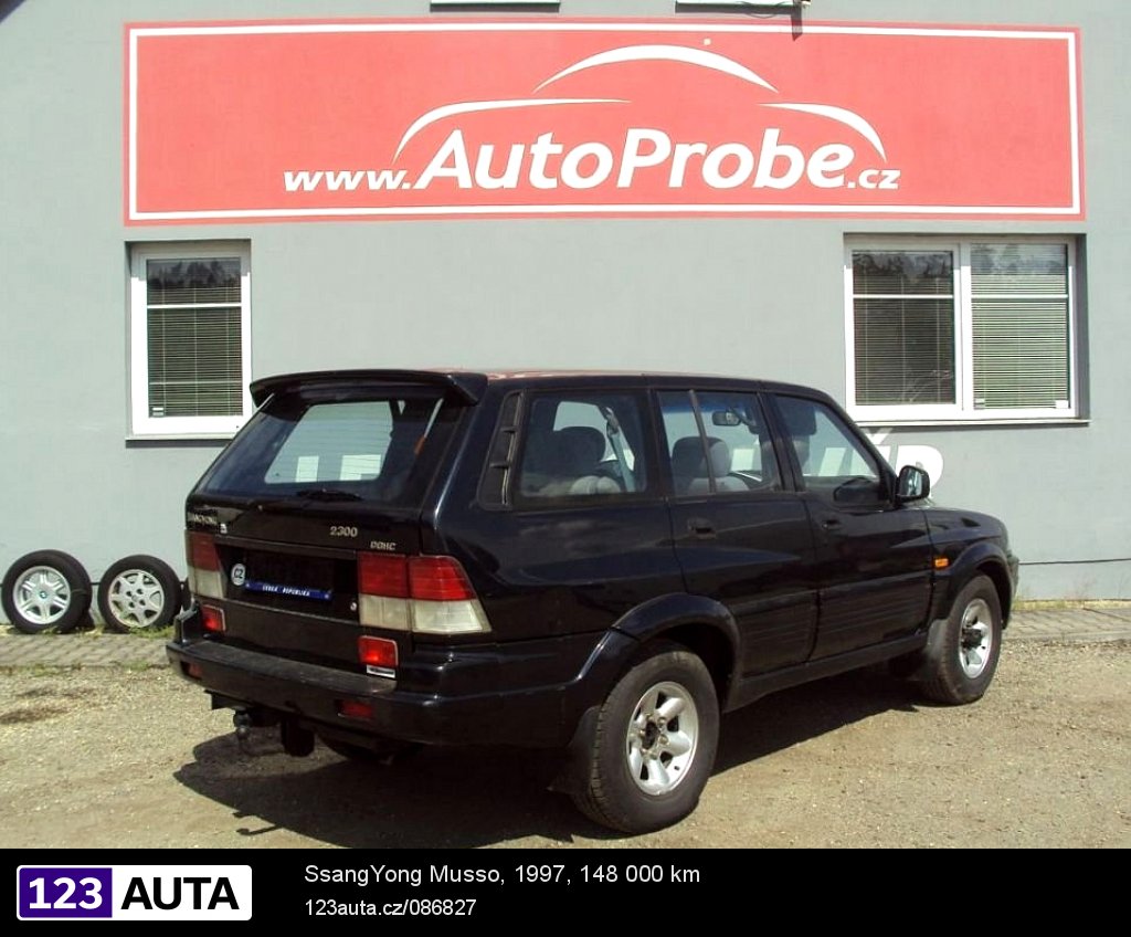 SsangYong Musso, 1997 - pohled č. 4