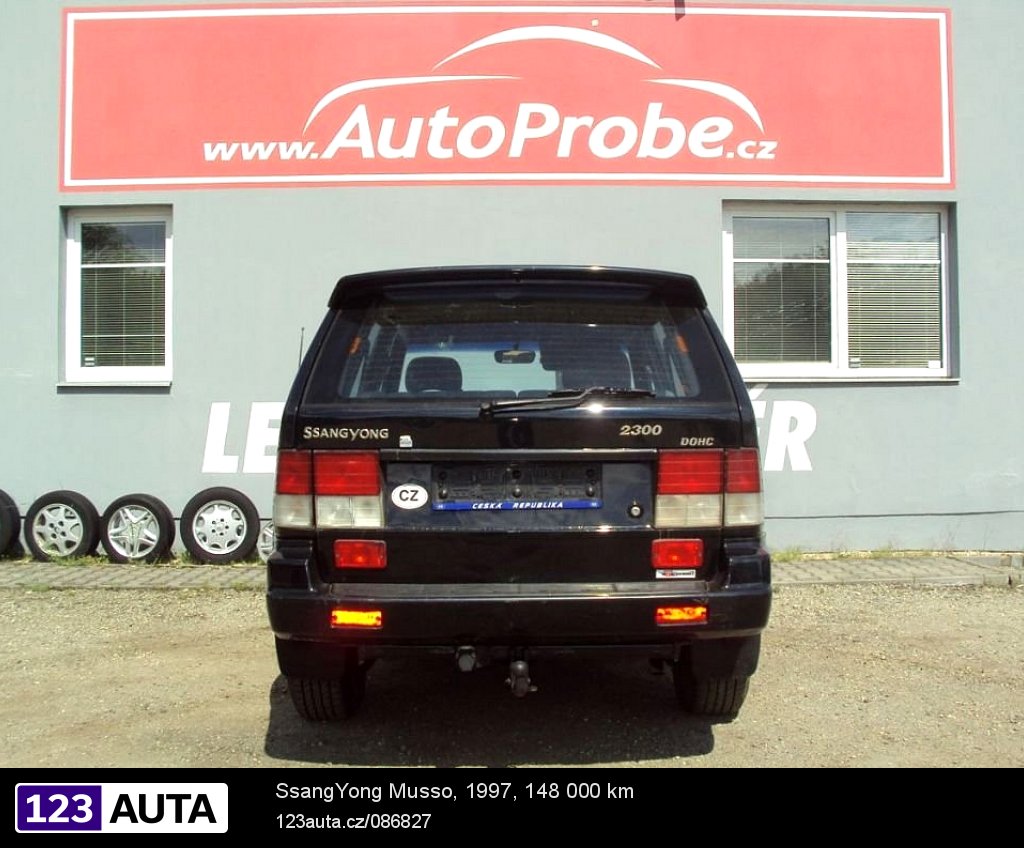 SsangYong Musso, 1997 - pohled č. 6