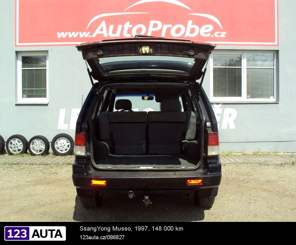 SsangYong Musso, 1997 - pohled č. 7