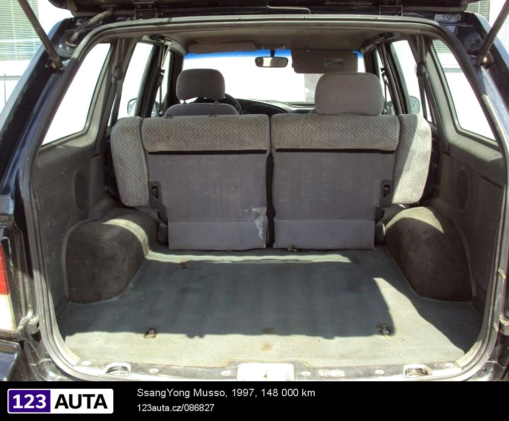 SsangYong Musso, 1997 - pohled č. 8